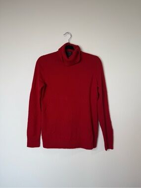Talbots Pure Cashmere Turtleneck Sweater Red - Women’s Medium